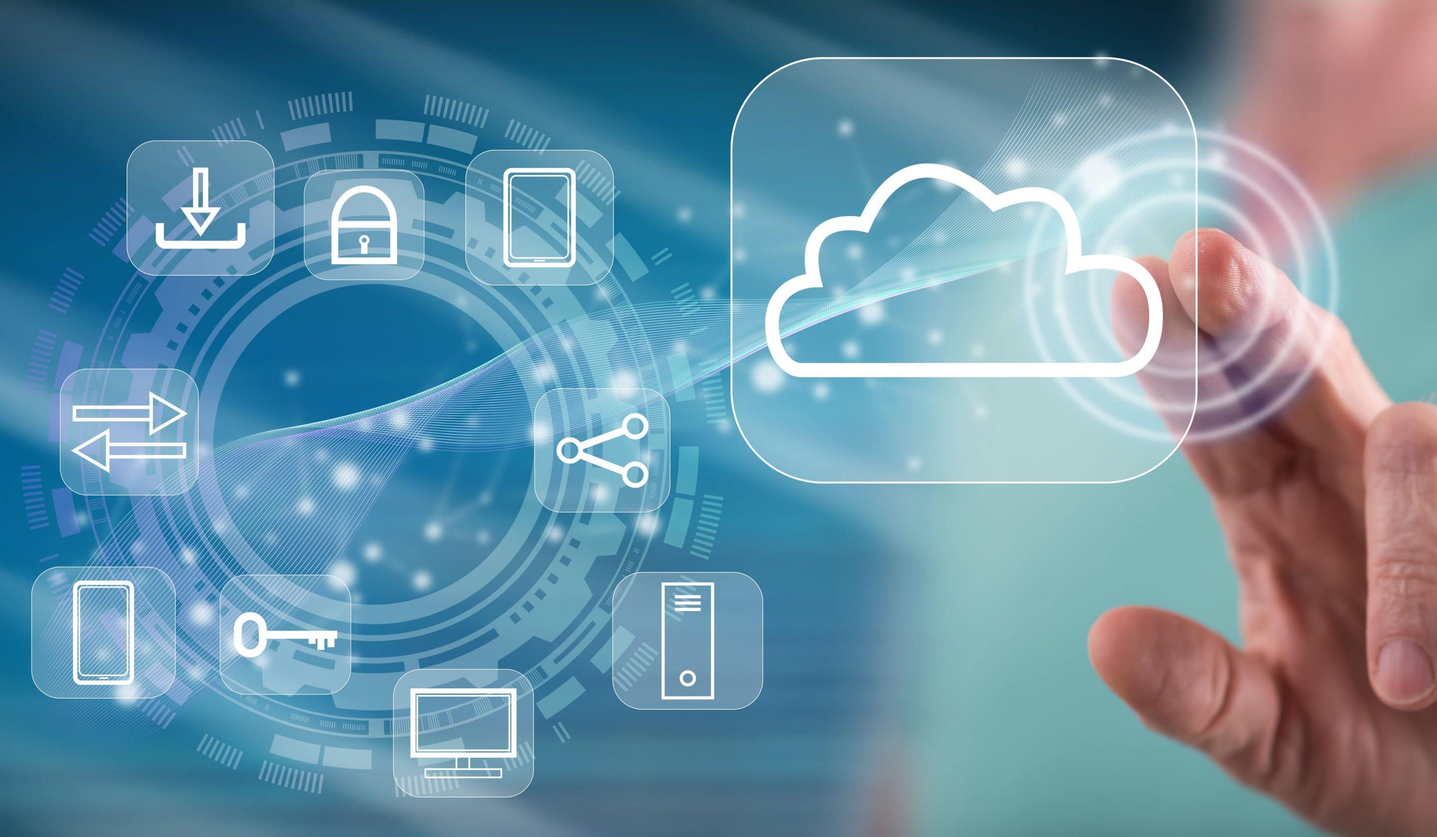 The front of an elevator for a business