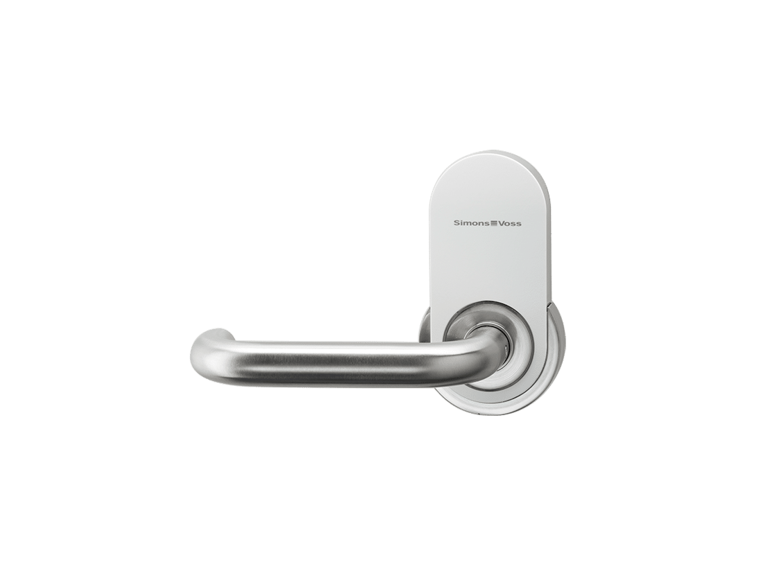 Wireless Locking 4 system 3060 schliesskomponenten digitales smarthandle ax stehend europrofil weiss